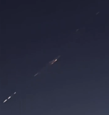 Obiect zburător neindentificat surprins pe cer, în Montana. Spaţiul aerian a fost închis temporar | VIDEO