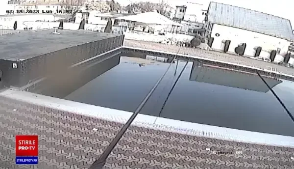 Cutremur în Gorj, observat la o piscină din Târgu Jiu