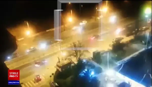 ANIMAȚIE GRAFICĂ cu dezastrul produs de șoferul băut și drogat, urmărit șapte kilometri de polițiști prin București