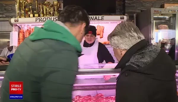 Numărul de animale sacrificate a scăzut, în special la porc și vită. Românii se îndreaptă mai mult spre consumul de pui