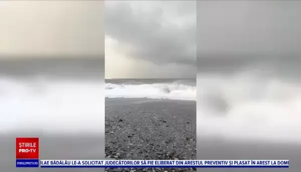 Alertă pe litoral după ce armata ucraineană a anunțat că furtunile au desprins mai multe mine marine