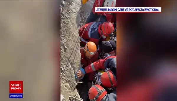 O mamă a fost îngropată de cutremur cu cele trei fiice, iar una a murit. Bilanțul deceselor a depășit 41.000