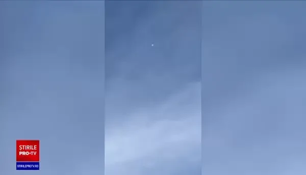 Ipoteze în cazul obiectului misterios apărut deasupra României. Avioanele nu l-au reperat
