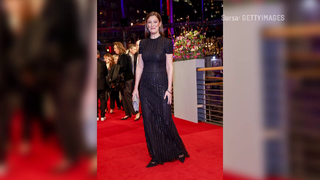 Actrița de origine română care a atras toate privirile la Berlinală. A fost îndelung urmărită de fotografi