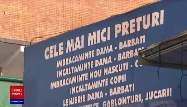 Piețele României sunt invadate de îmbrăcăminte de proastă calitate, cu compuși chimici periculoși. Demonstrație PRO TV
