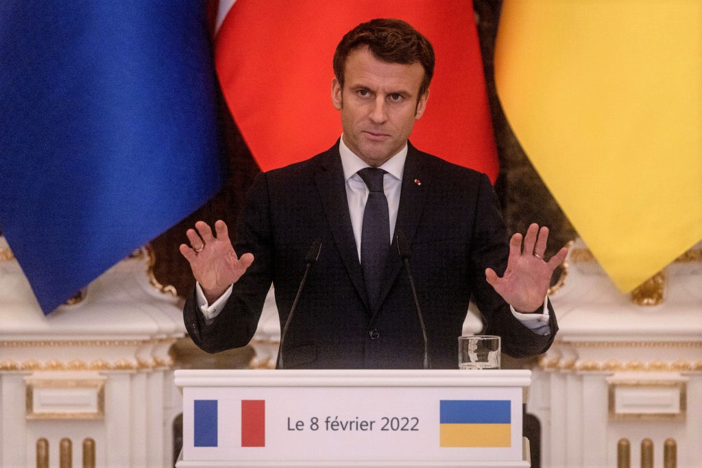 Kremlinul l-a atacat pe Macron, după ce liderul Franței a spus că vrea înfrângerea Rusiei în Ucraina, dar nu și zdrobirea ei