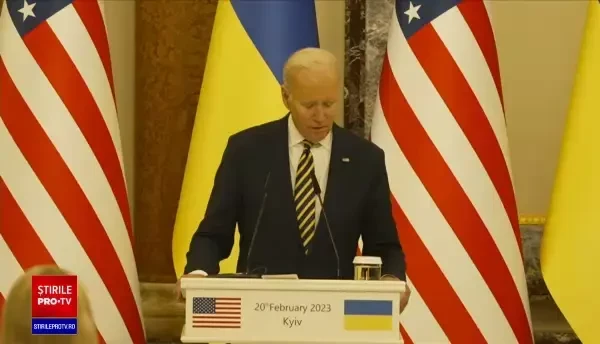 Biden nu a venit cu mâna goală la Kiev. SUA vor da Ucrainei un nou ajutor militar, de jumătate de miliard de dolari