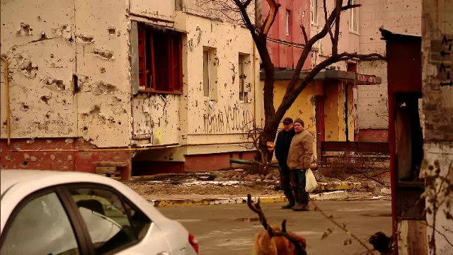 Imagini din Irpin, filmate de echipa Știrilor PRO TV. Cum arată acum apartamentele din blocurile bombardate de ruși