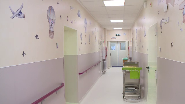 Secțiile în care sunt îngrijiți copiii cu afecțiuni grave din cadrul Institutului Clinic Fundeni au fost renovate