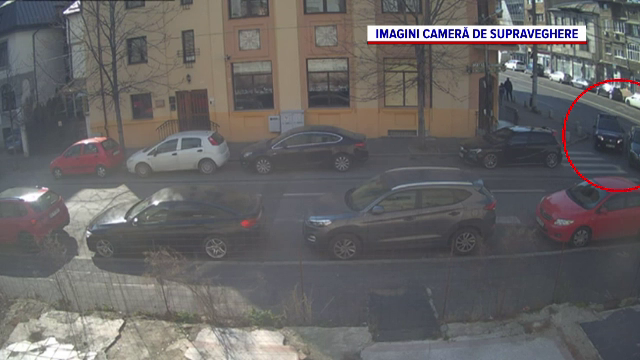 Ce s-a întâmplat cu jandarmul care a zgâriat o mașină parcată și cu colegii care se aflau cu el în autospecială