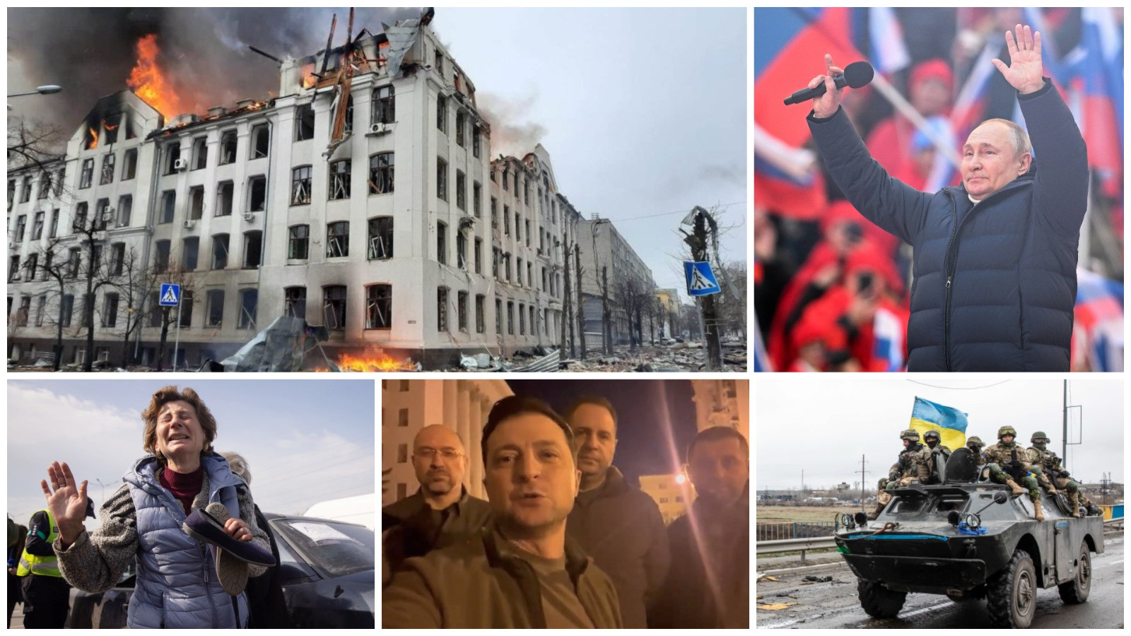 Un an de la invazia rusă în Ucraina. Cum s-a văzut războiul în jurnalele de știri PRO TV