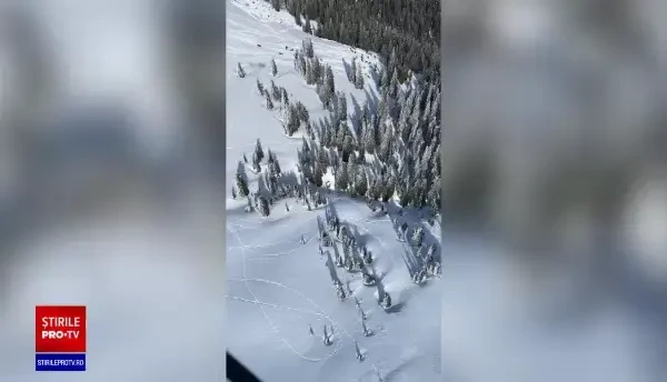 Avalanșă la Borșa. O persoană a murit și două au reușit să iasă de sub zăpadă