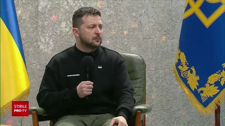 Președintele Zelenski a ținut o ceremonie de comemorare la Kiev: „2022 a fost un an de suferință. 2023 va fi anul victoriei!”