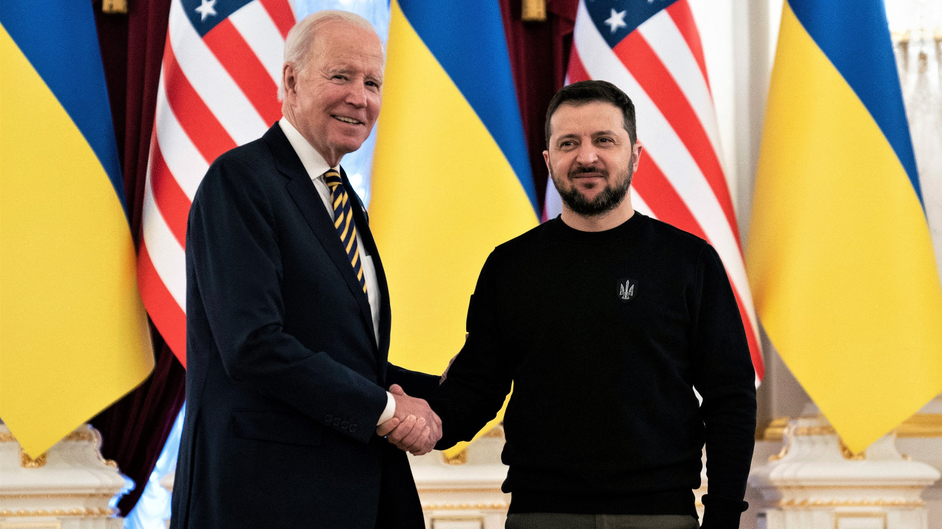 Joe Biden, către Volodimir Zelenski: "Vom continua să fim alături de dumneavoastră"