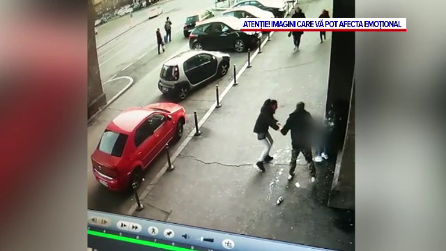 Femeia atacată pe stradă cu un cuțit, lângă Gara de Nord, este fosta iubită a agresorului. Bărbatul a fost arestat preventiv