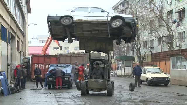 Poliția Locală a ridicat mașina unui vasluian chiar înainte ca acesta să-și încaseze pe ea banii din programul Rabla