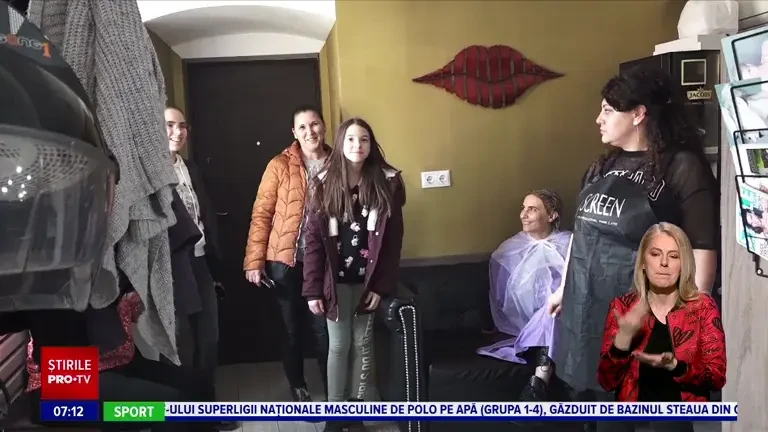 Maraton umanitar la un salon de înfrumusețare și la o spălătorie pentru Matei, un băiat de 16 ani bolnav de leucemice