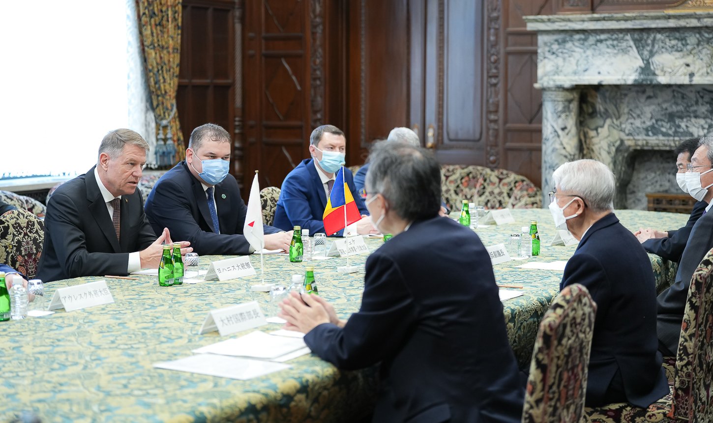 Klaus Iohannis, Japonia