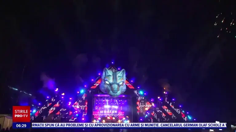 Ultima seară a festivalului Massif, în Poiana Brașov. Artiștii au ținut publicul în priză până în ultimul moment