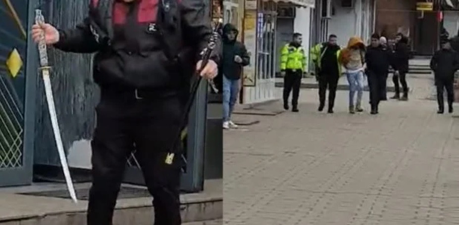 Un bărbat a intrat cu o sabie într-o sală de jocuri de noroc din Neamț. Ce a urmat
