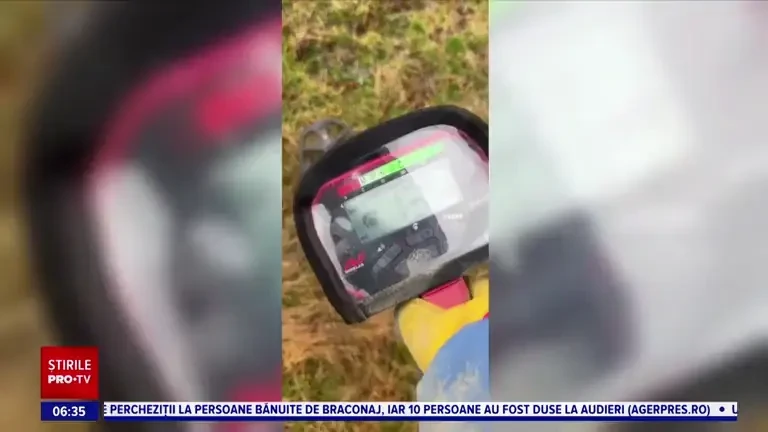 Descoperirea făcută de un vânător de comori în Gorj. „Am crezut inițial că o să fie un capac de borcan sau o conservă” | FOTO