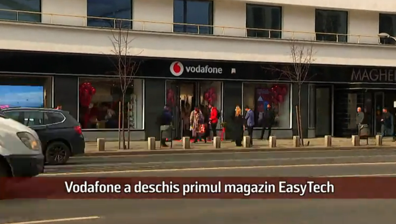 Vodafone a deschis EasyTech, primul său magazin de tehnologie