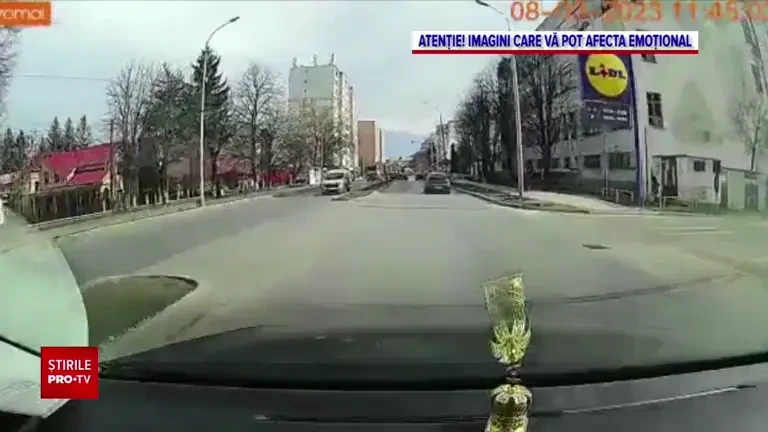 VIDEO | Momentul în care o remorcă plină cu bușteni se răstoarnă peste trei femei, în Pașcani. În ce stare se află acestea