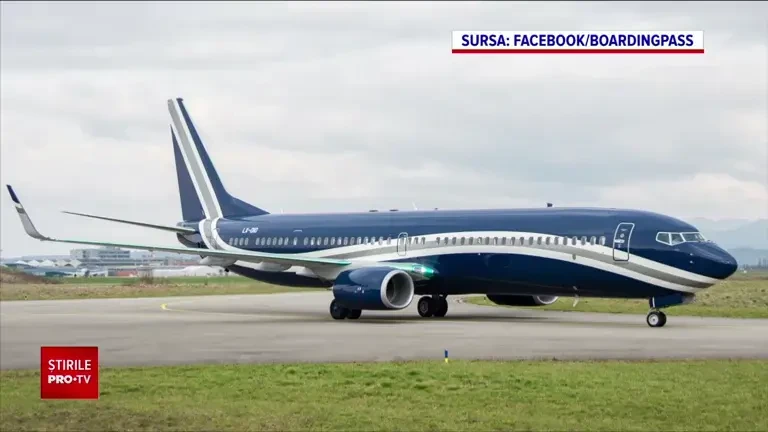 De ce a făcut escală la Sibiu avionul privat de lux cu care a zburat Klaus Iohannis în Japonia