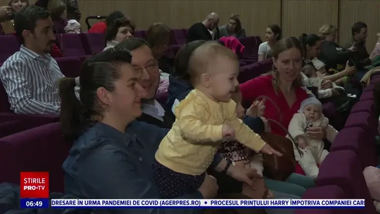 Cinematograf pentru mămici și bebeluși, în Timișoara. Evenimentul a fost creat pentru cei care au copii mai mici de doi ani
