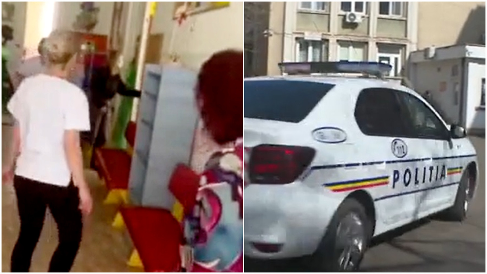 Incident șocant în Galați. Un părinte a spart ușa unei grădinițe, iar educatoarele au sunat de urgență la 112