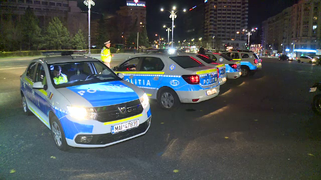 Razie în Capitală. Poliția i-a taxat pe șoferii cu mașini cu probleme tehnice