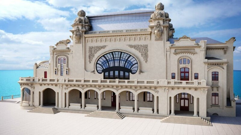 Bărbat căzut de pe faleza cazinoului din Constanța. Ce se întâmplase acolo