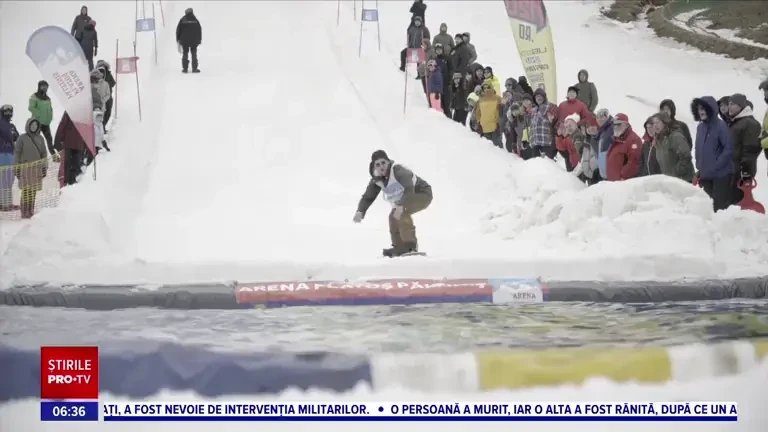 Sfârșitul sezonului de iarnă, marcat printr-un concurs inedit în Păltiniș. Imaginația concurenților nu a avut limite