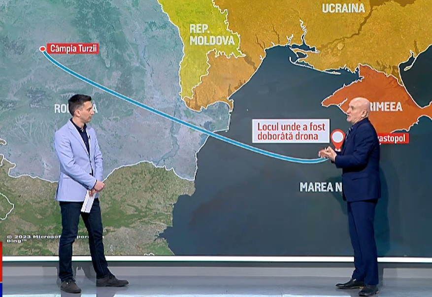 Gen. Mîndrescu, fost comandant NATO, despre drona din Marea Neagră: Aparține Americii. Are voie Rusia să o recupereze?