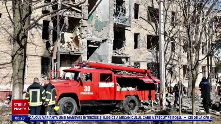Rutina războiului. Ucrainenii nici măcar nu se mai plâng de bombardamente, doar fac curățenie după