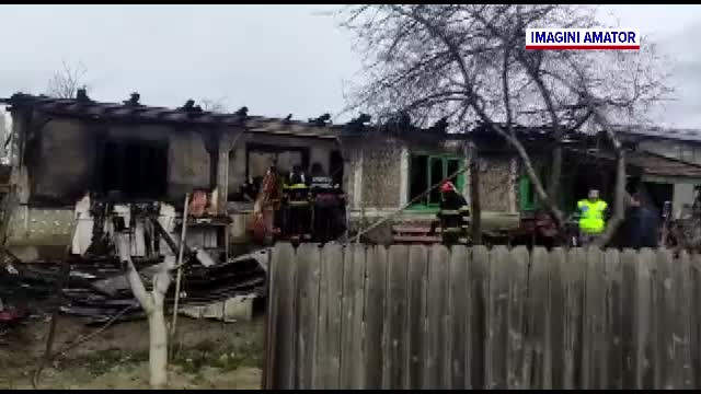 Tragedie în Vrancea. Doi bătrâni au murit după ce casa le-a fost cuprinsă de flăcări