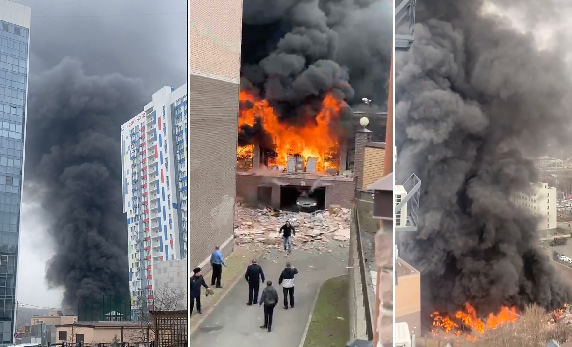 Explozie urmată de incendiu la sediul FSB din Rostov. Cel puţin o persoană a murit şi două au fost rănite