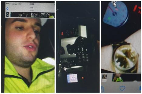 Imagini apărute după 9 ani cu Victor Micula în patrulare, în uniformă şi la volanul maşinii de Poliţie | Video