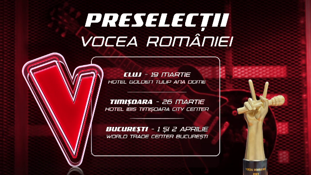 Caravana "Vocea României" a ajuns la Cluj-Napoca. Cei care vor să fie pe cele mai mari scene sunt așteptați la preselecții