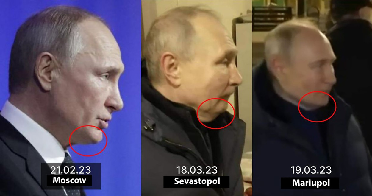 vladimir putin, sosie, mariupol