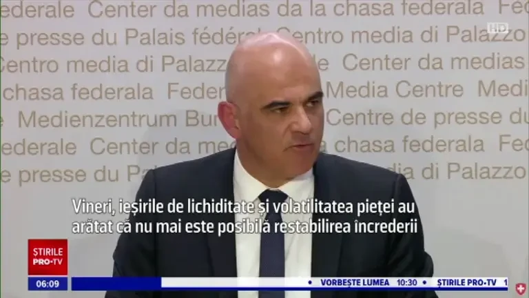 Banca elvețiană cu tradiție, Credit Suisse, ajunsă în pragul colapsului va fi preluată de rivala UBS