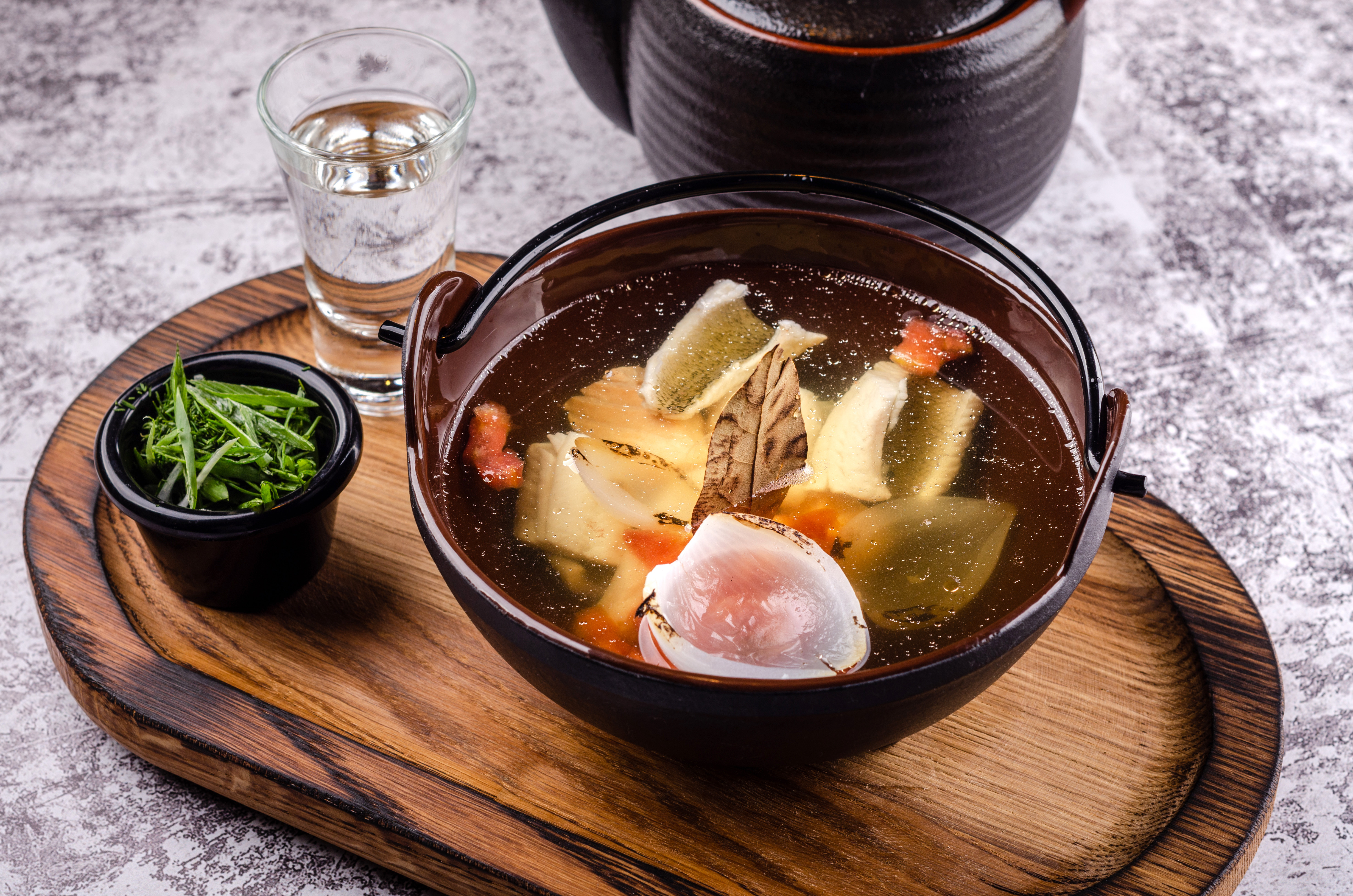 supă de pește sturion