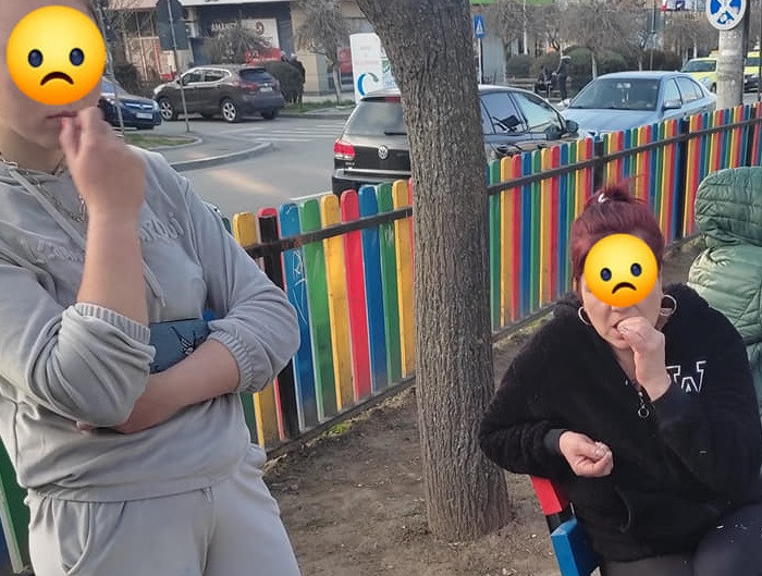 Ce au pățit două femei din Craiova care aruncau coji de semințe pe jos, într-un parc | FOTO
