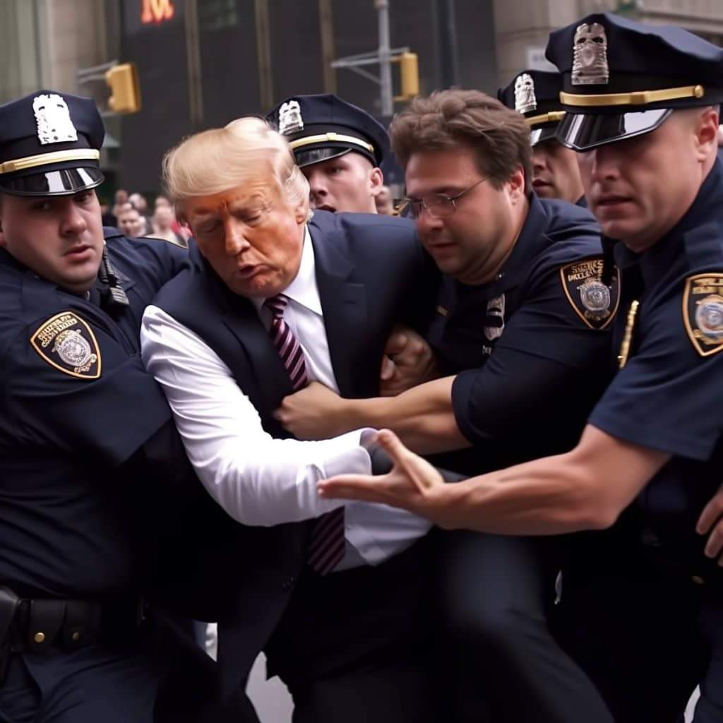 Donald Trump, politie