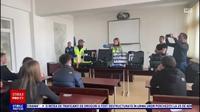 10 elevi de liceu din Alba Iulia, polițiști pentru o zi. Adolescenții au participat la o demonstrație de autoapărare