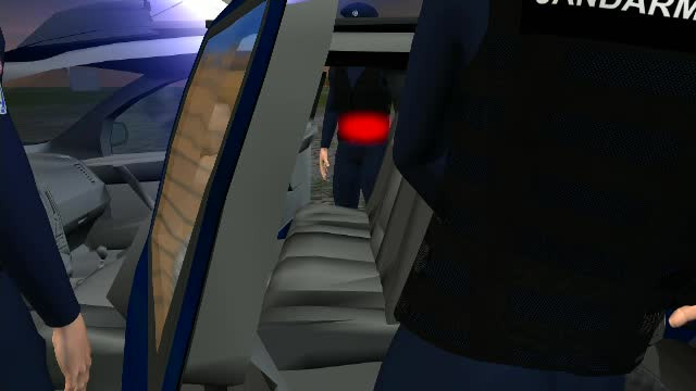 ANIMAȚIE GRAFICĂ. Cum a ajuns un jandarm să se împuște singur, dar și pe colegul său, în abdomen. Încercau să prindă hoți