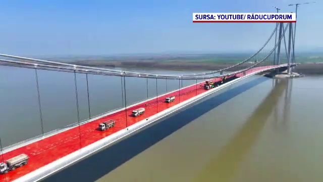 Când vom putea circula pe „Golden Gate-ul României”. Data inaugurării podului de la Brăila