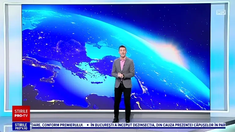 Vremea azi, 25 martie. Regiunile din România în care temperaturile scad și sunt anunțate ploi