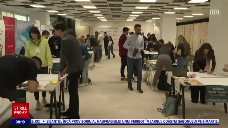 Zeci de studenți s-au întrecut în proiecte tech inovatoare la Hackathonul din Timișoara