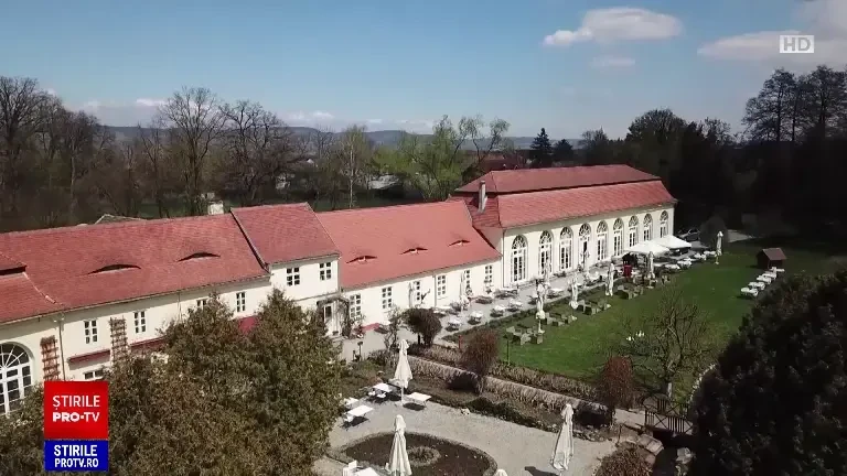 Palatul de vară Bruckenthal din Avrig, pe Ruta Culturală a Cafenelelor Istorice din Europa